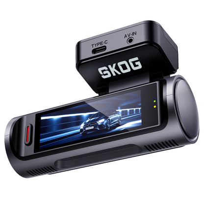 Skog 4K Camera Front & Rear View Night Vision, 24H Parking Monitoring, G-Sensor, WiFi 6