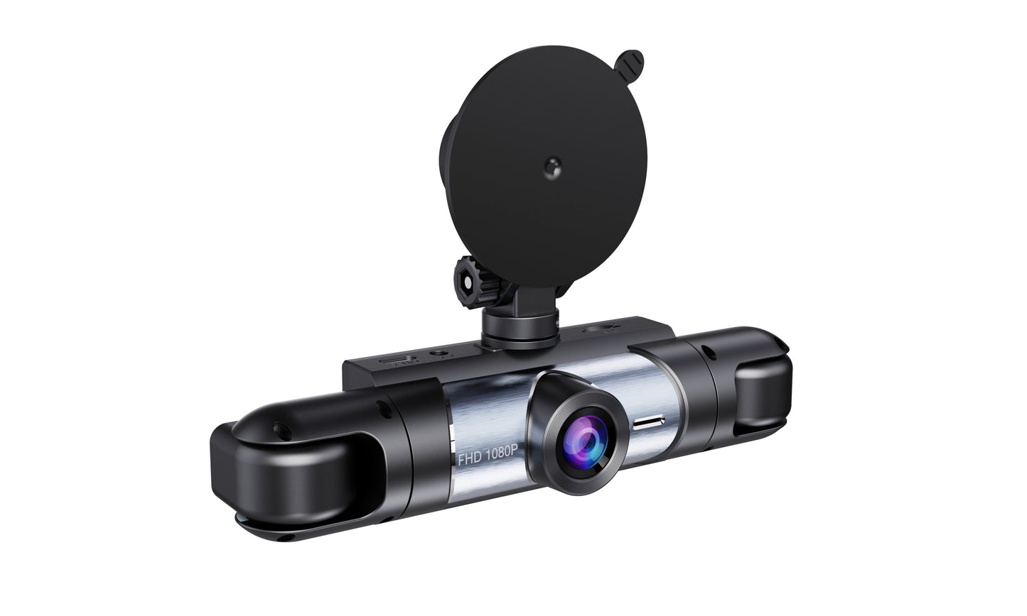 Skog 4 Channel Dashcam, FHD 1080P, 360° Protection, WiFi 6 & Loop Recording Dashboard Camera System