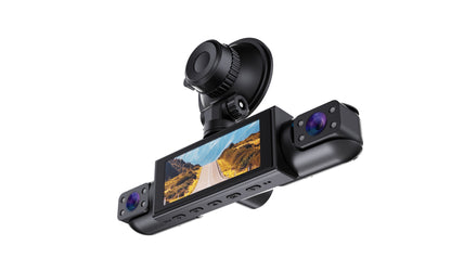 Skog 4 Channel Dashcam, FHD 1080P, 360° Protection, WiFi 6 & Loop Recording Dashboard Camera System