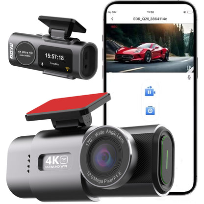 Skog Ultra HD WiFi Dash Camera Car Dashboard